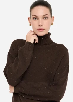 Dolcevita con micro paillettes