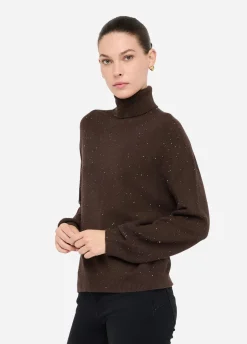 Dolcevita con micro paillettes