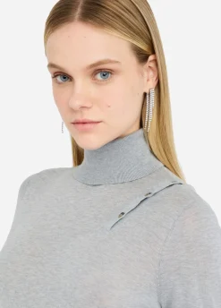 Dolcevita in cotone e cashmere