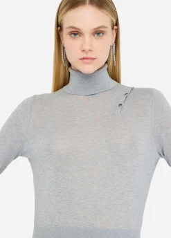 Dolcevita in cotone e cashmere
