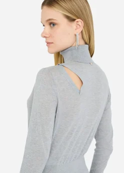 Dolcevita in cotone e cashmere