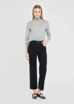 Dolcevita in cotone e cashmere