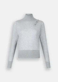Dolcevita in cotone e cashmere