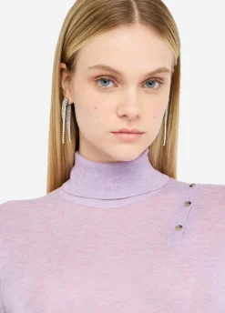 Dolcevita in cotone e cashmere