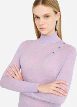 Dolcevita in cotone e cashmere