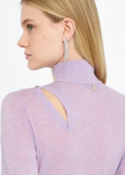 Dolcevita in cotone e cashmere