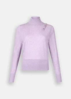 Dolcevita in cotone e cashmere