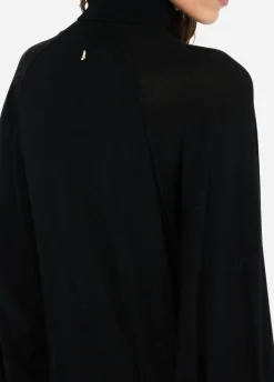 Dolcevita in lana con pizzo