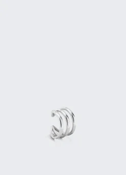 Ear cuff in acciaio
