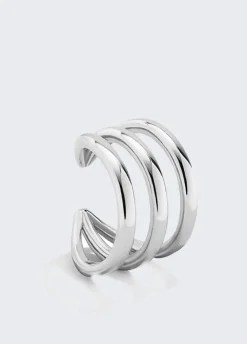 Ear cuff in acciaio