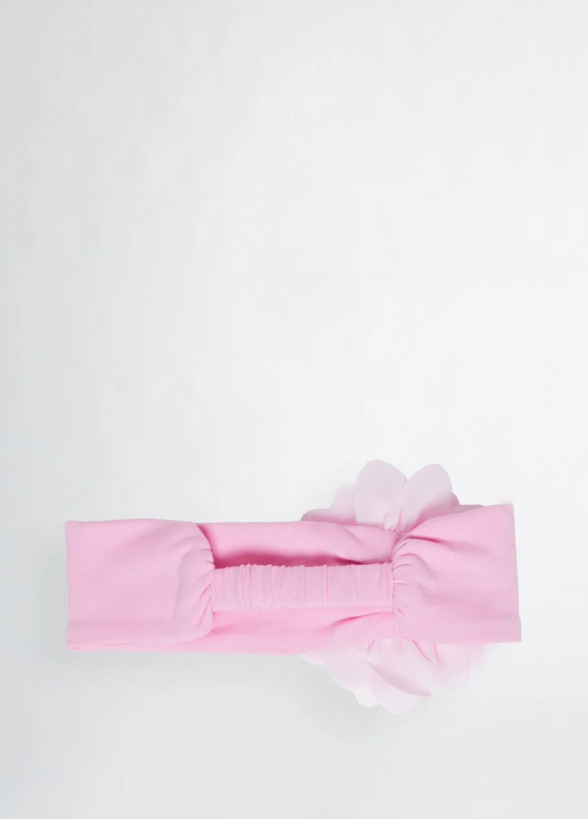 Fascia in cotone con fiore