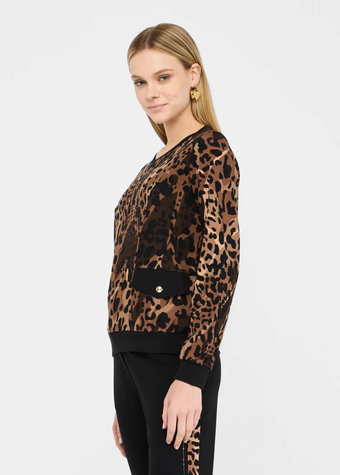 Felpa animalier Liu Jo Better