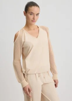 Felpa con cut-out