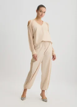Felpa con cut-out