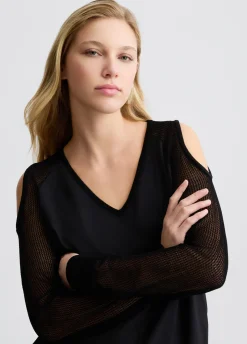 Felpa con cut-out