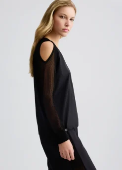 Felpa con cut-out