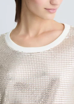 Felpa con paillettes