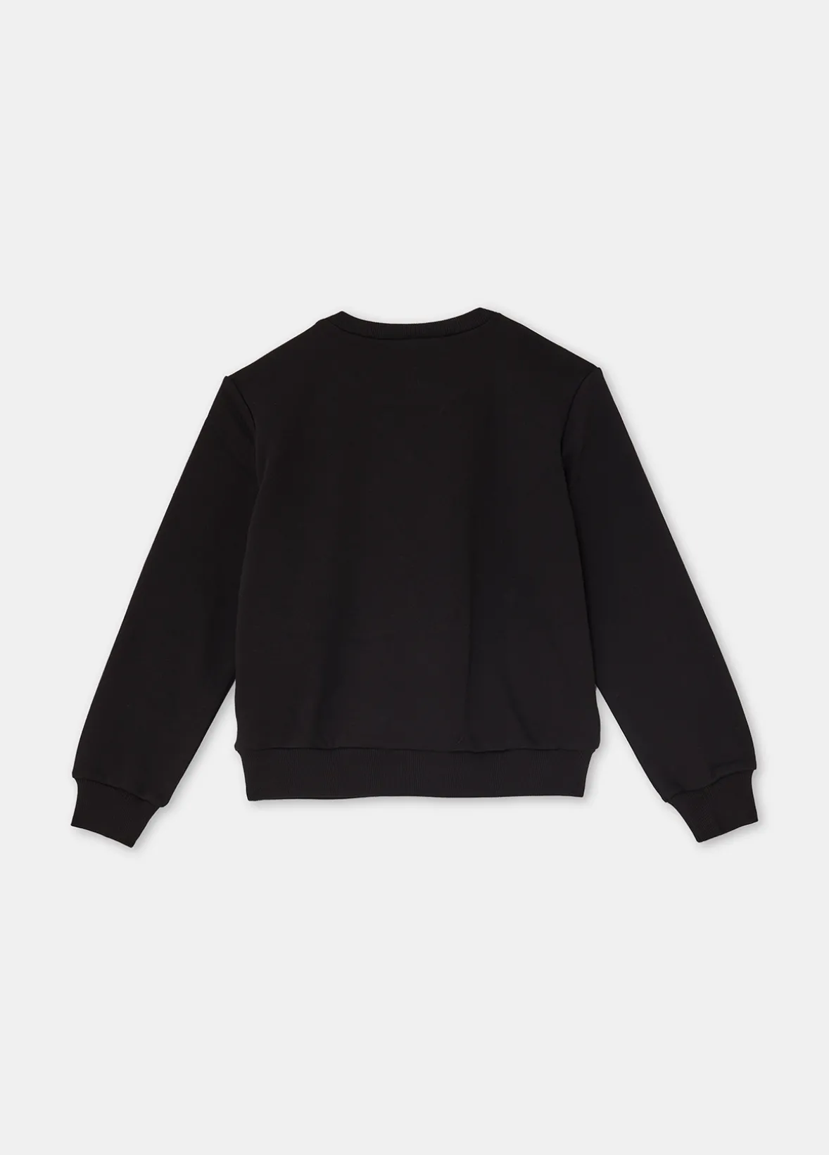 Felpa in cotone con logo