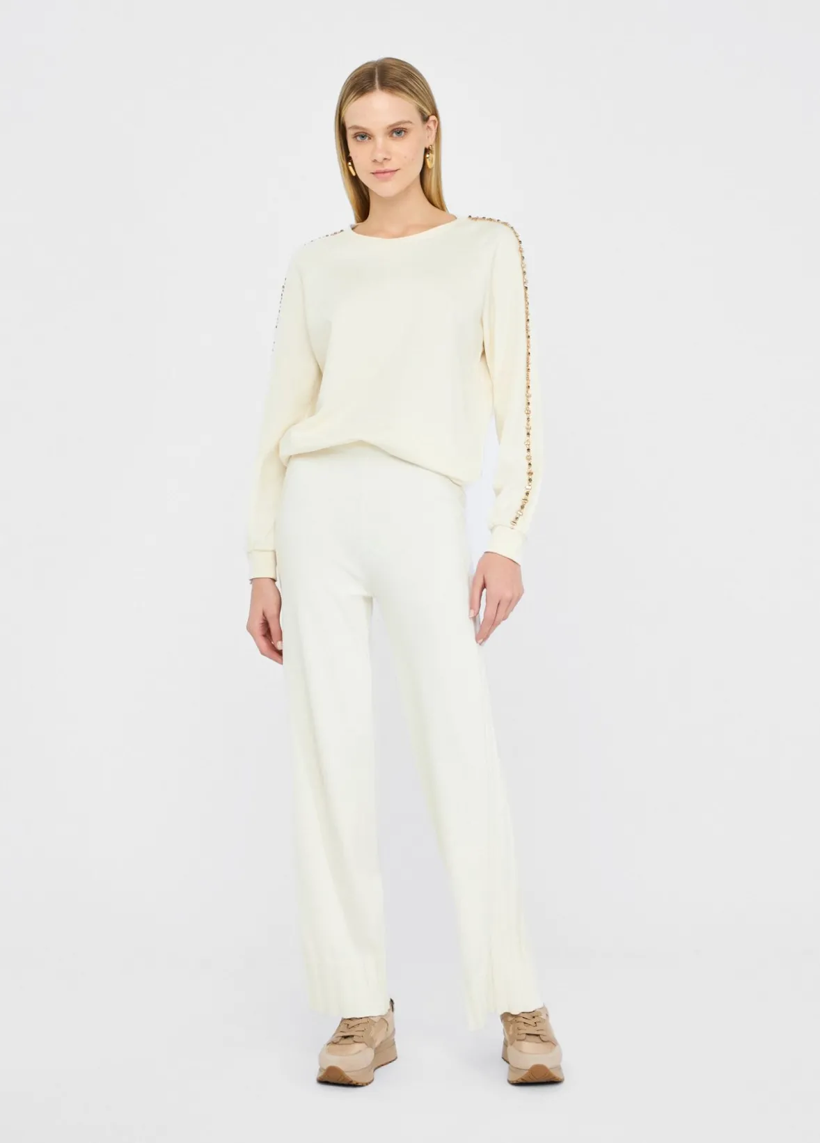 Felpa Liu Jo Better con strass