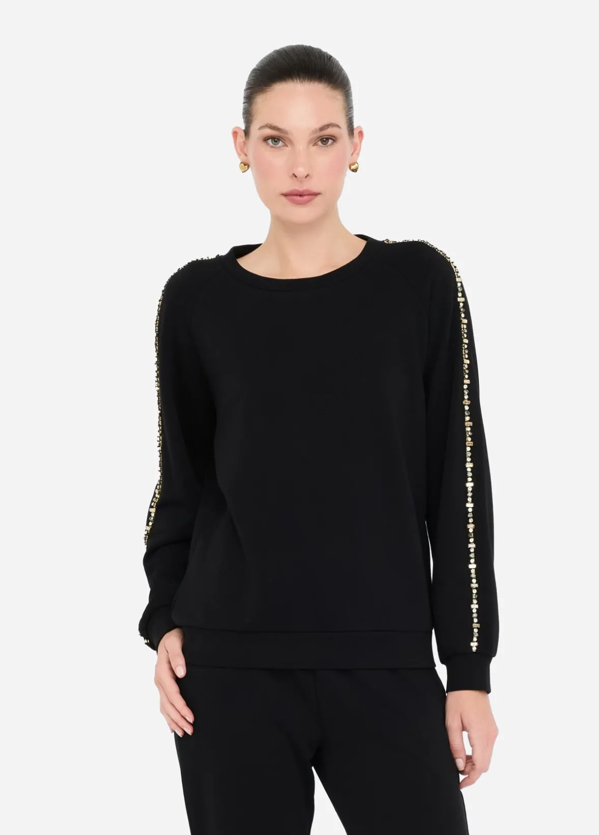 Felpa Liu Jo Better con strass