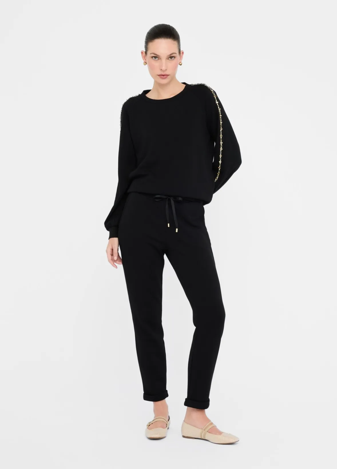 Felpa Liu Jo Better con strass