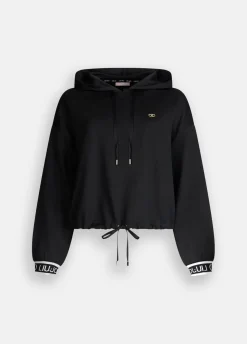 Felpa lurex® con cappuccio