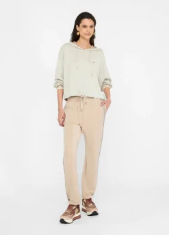 Felpa lurex® con cappuccio