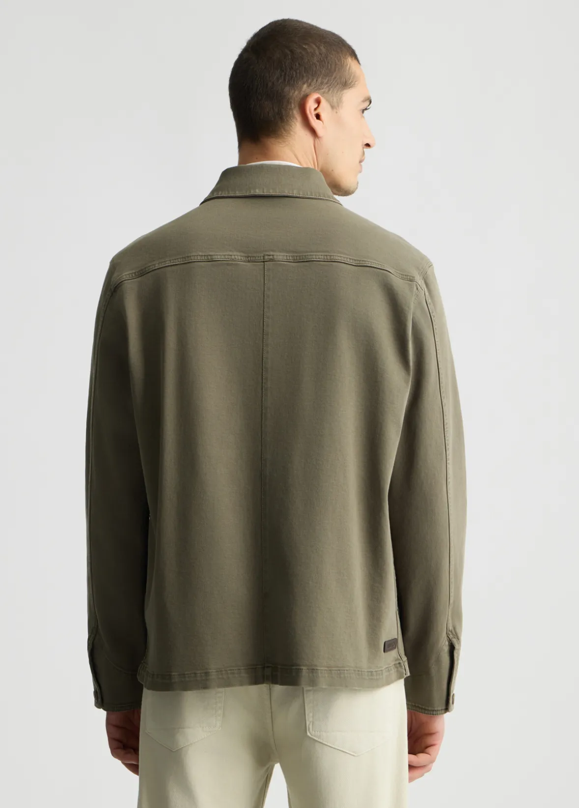 Field jacket in denim