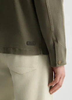 Field jacket in denim