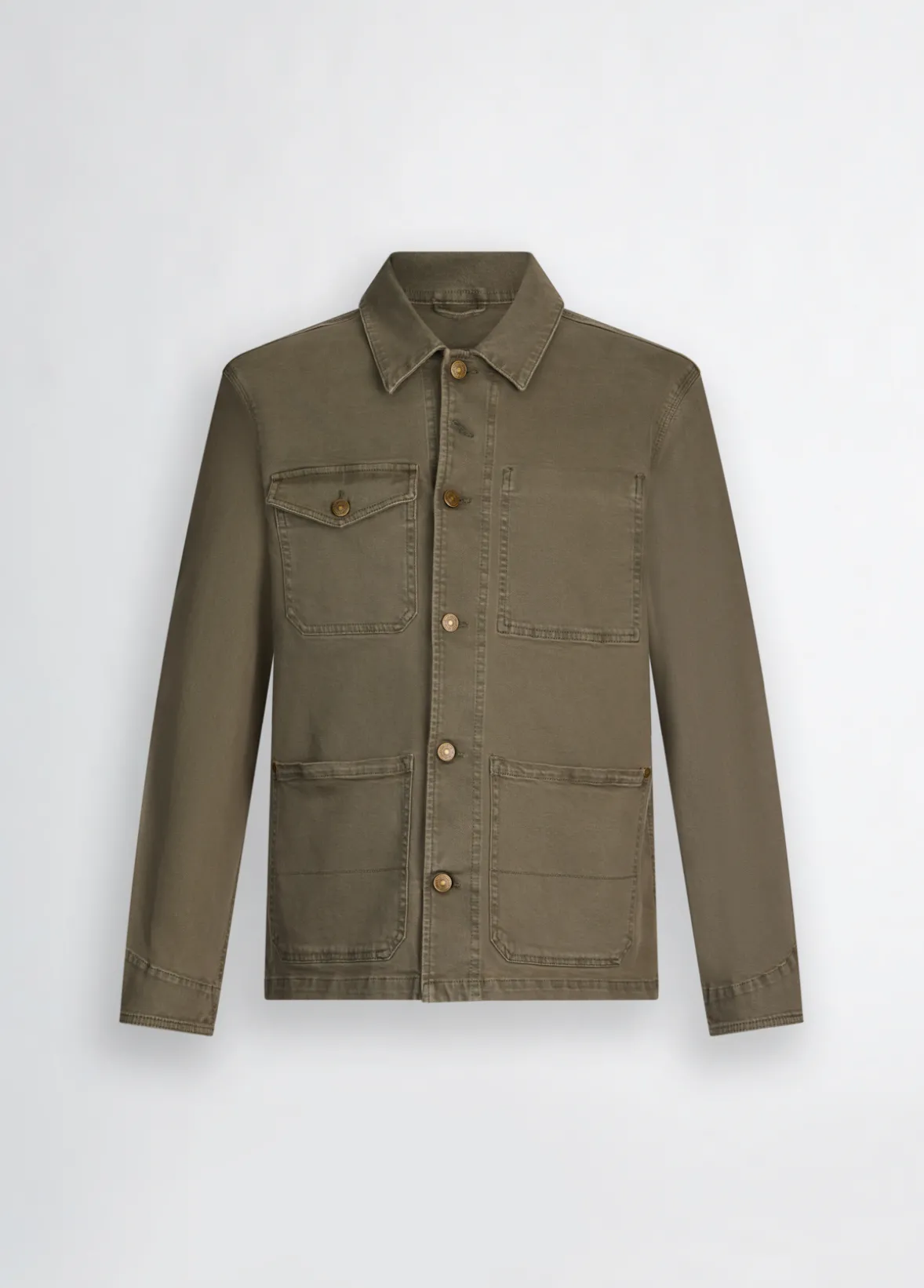 Field jacket in denim