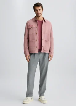 Field jacket in denim