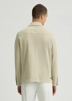 Field jacket in denim