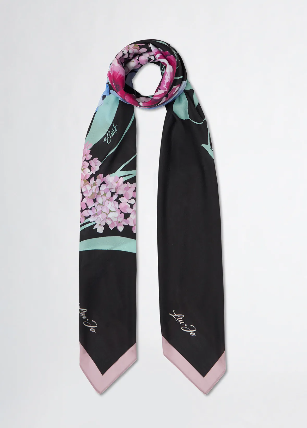 Foulard a fiori