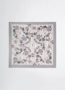 Foulard a fiori