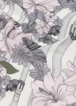 Foulard a fiori