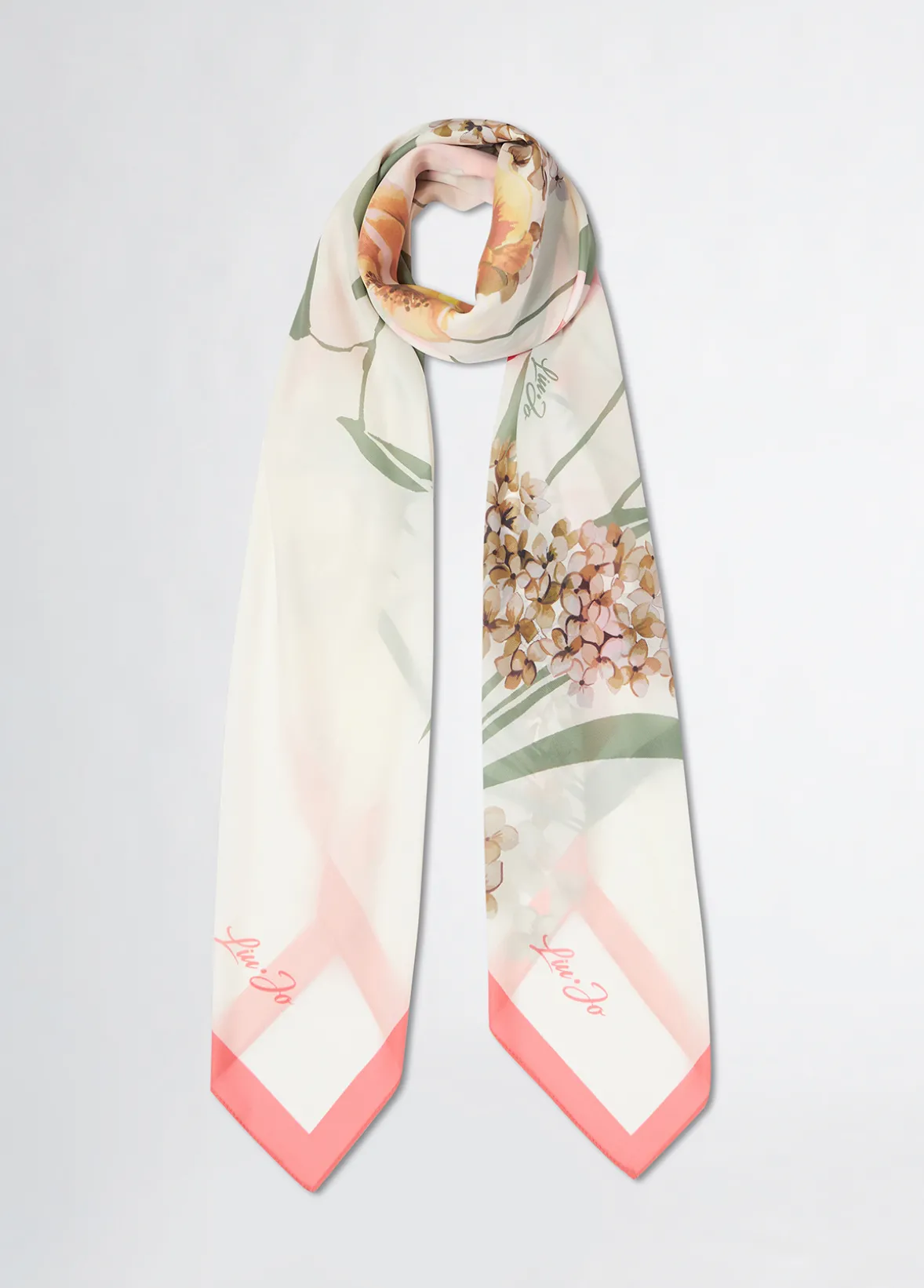 Foulard a fiori