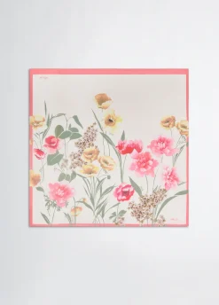 Foulard a fiori