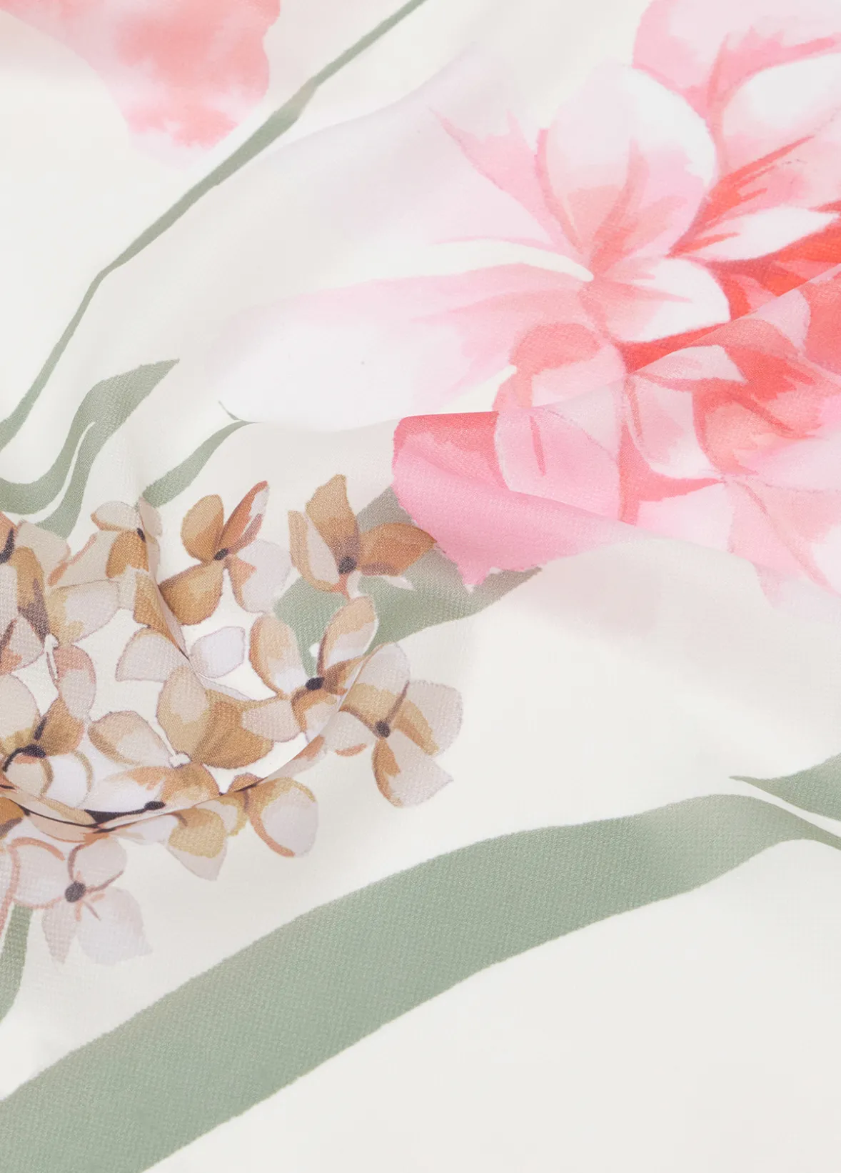 Foulard a fiori