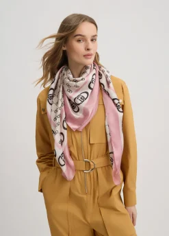 Foulard con logo