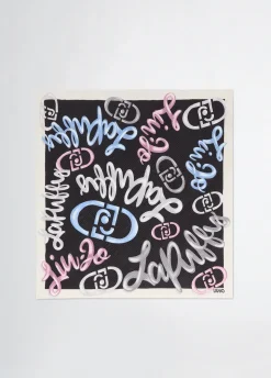Foulard con logo
