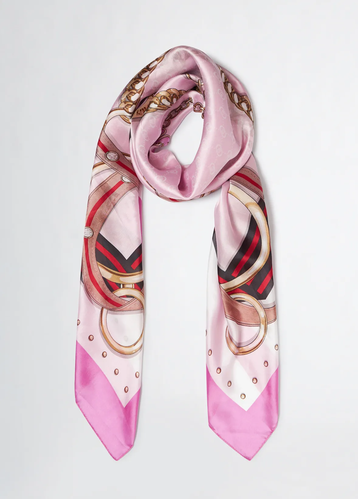 Foulard con stampa