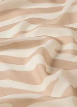 Foulard con stampa animalier
