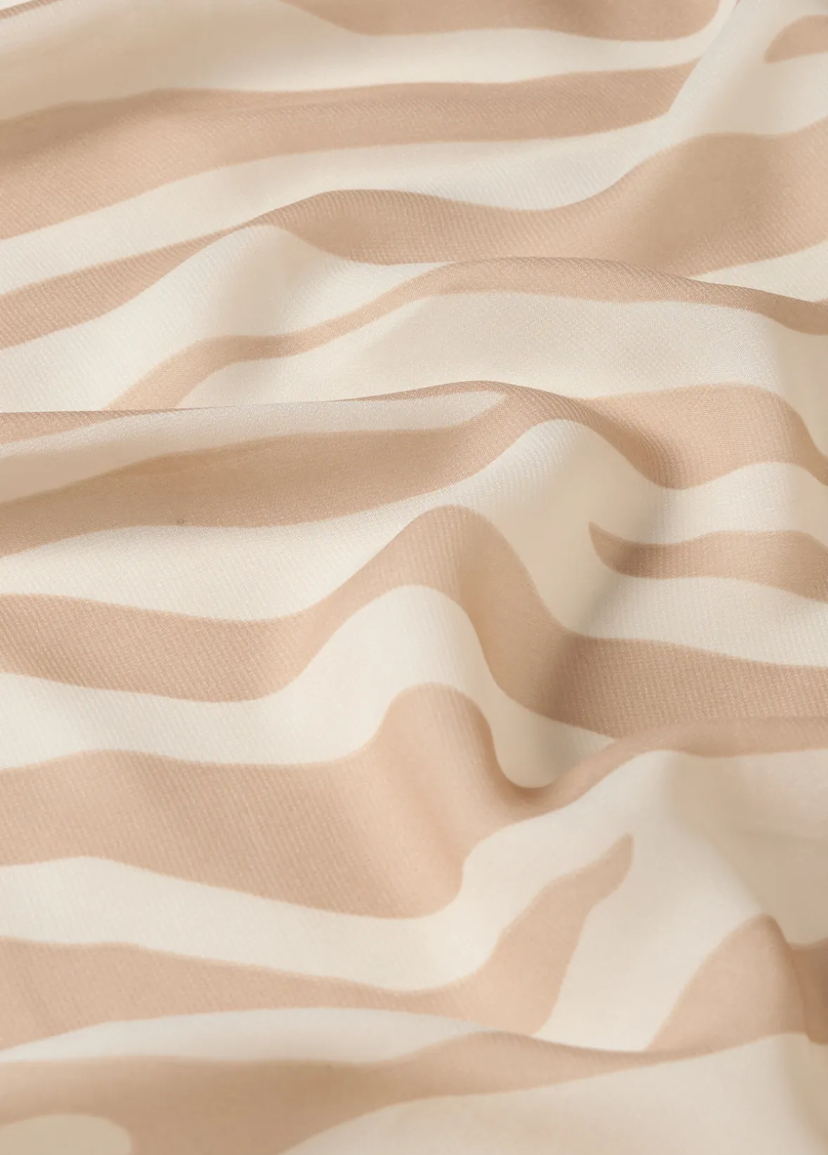 Foulard con stampa animalier