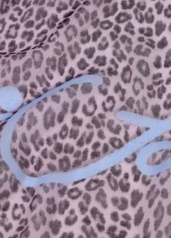 Foulard con stampa animalier