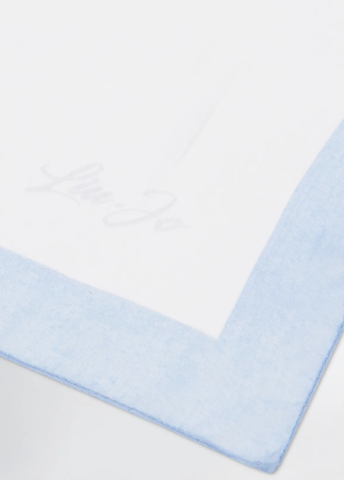 Foulard con stampa floreale