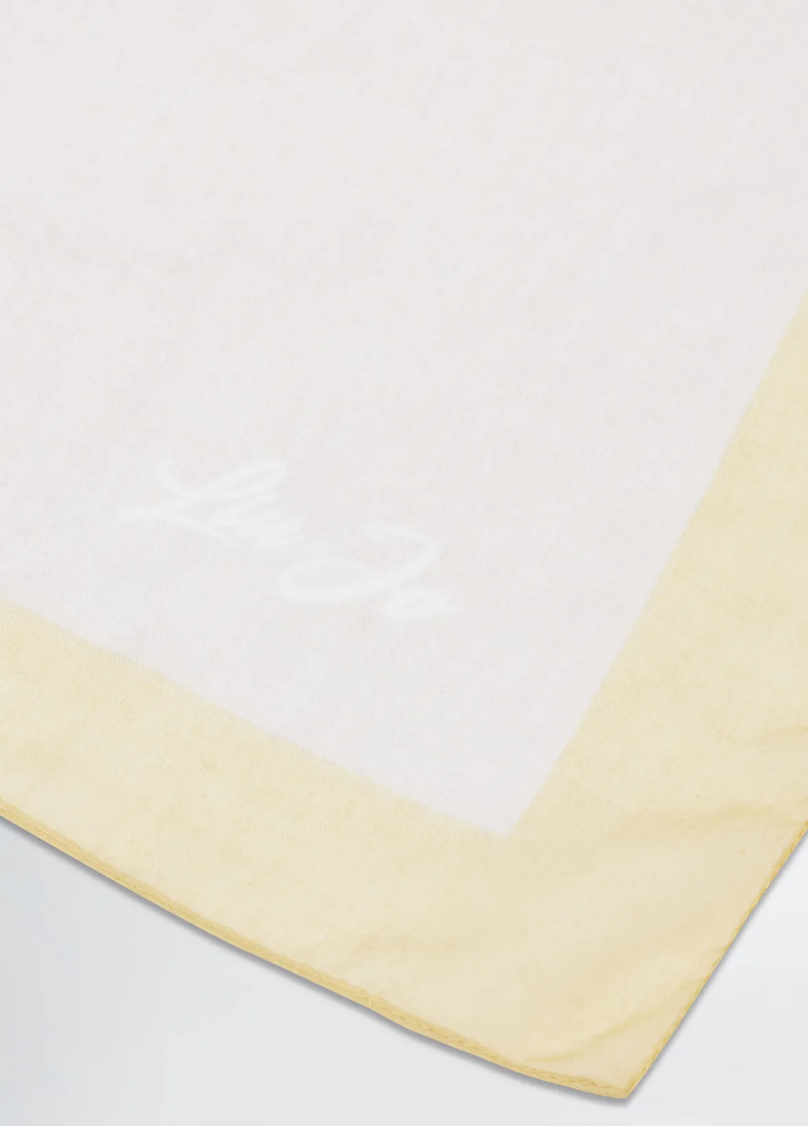 Foulard con stampa floreale