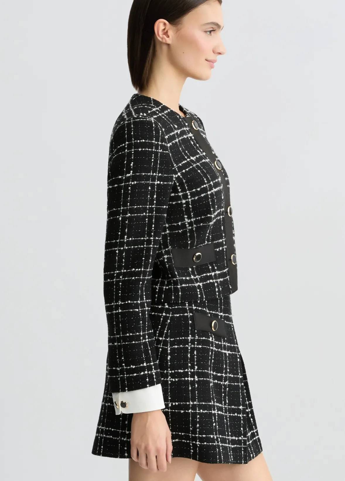 Giacca bouclé lurex®