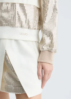 Giacca con paillettes