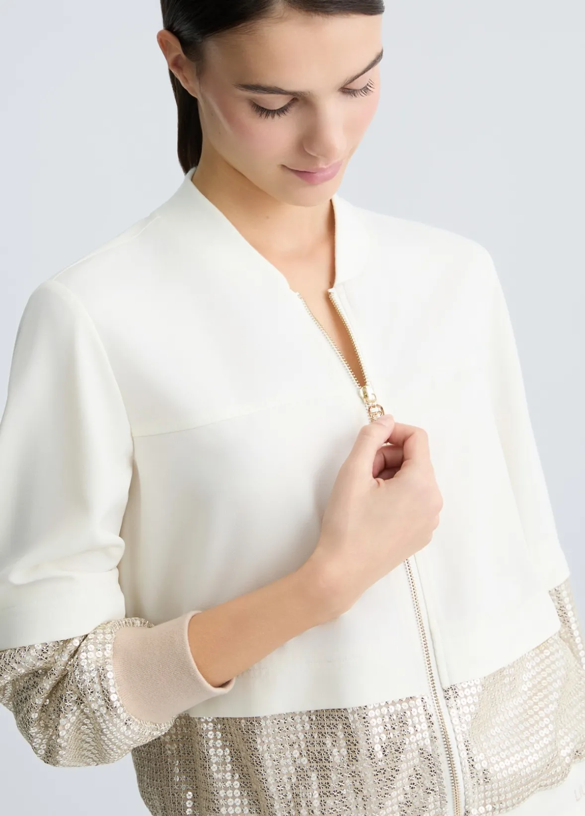 Giacca con paillettes