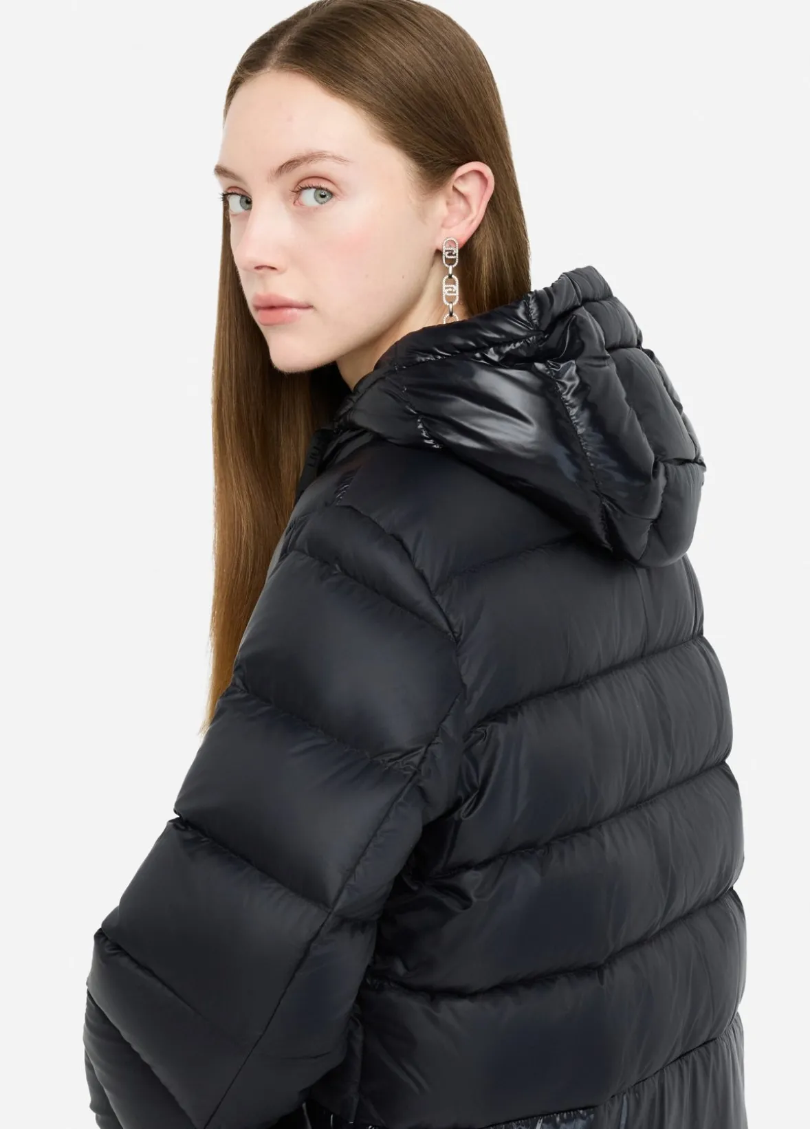 Giacca in nylon trapuntato